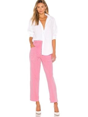Pistola Tammy High-Rise Utility Pants flamingo pink women’s size 29